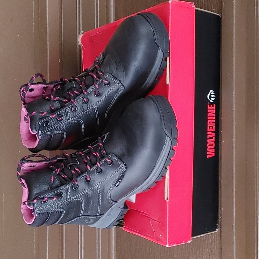Nib Wolverine Women's Piper Composition Toe Boots… - image 1